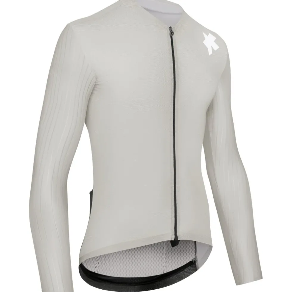 Assos EQUIPE RS S11 Shirt met lange mouwen voor heren - almond milk