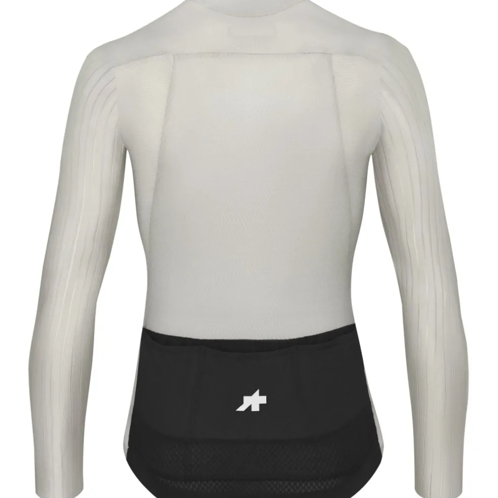 Assos EQUIPE RS S11 Shirt met lange mouwen voor heren - almond milk