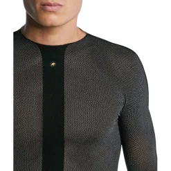 Ondershirts < ASSOS GTO DermaSensor Lente Herfst Hemd met Lange Mouwen Heren - black seres