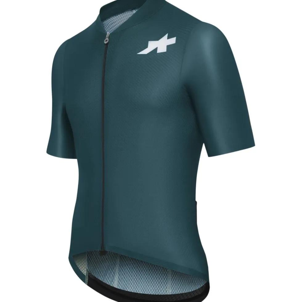 Assos MILLE GT S11 EVO Korte mouw shirt heren - deep petrol