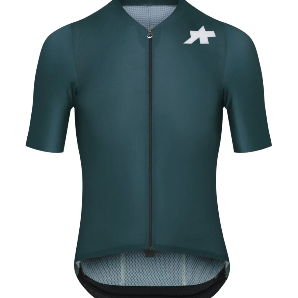 Assos MILLE GT S11 EVO Korte mouw shirt heren - deep petrol