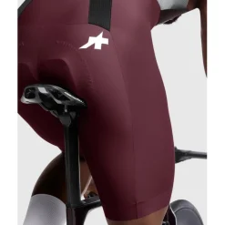 Assos MILLE GT S11 Fietsshort met bretels Heren - burgundy red