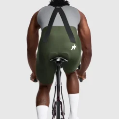 Assos MILLE GT S11 Fietsshort met bretels Heren - moss green