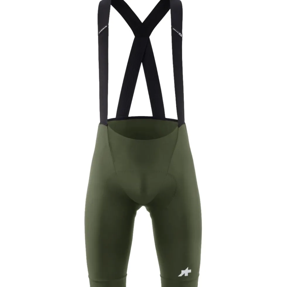 Assos MILLE GT S11 Fietsshort met bretels Heren - moss green