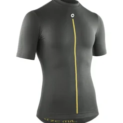 Assos P1 Lente Herfst Hemd met Korte Mouwen Heren - anthracite grey