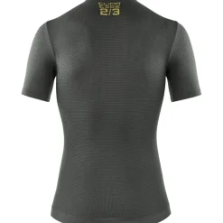 Assos P1 Lente Herfst Hemd met Korte Mouwen Heren - anthracite grey