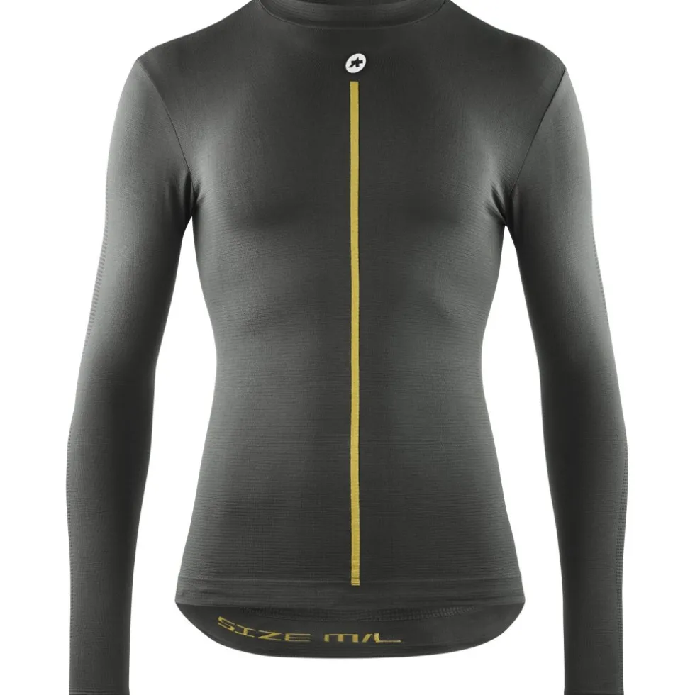Assos P1 Lente Herfst Hemd met Lange Mouwen Heren - anthracite grey