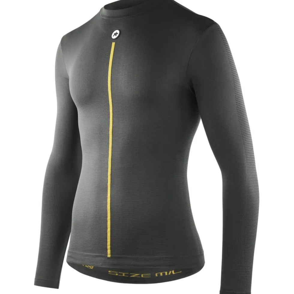 Assos P1 Lente Herfst Hemd met Lange Mouwen Heren - anthracite grey