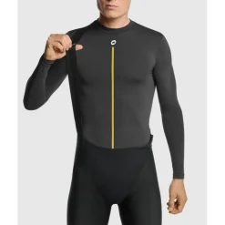 Assos P1 Lente Herfst Hemd met Lange Mouwen Heren - anthracite grey