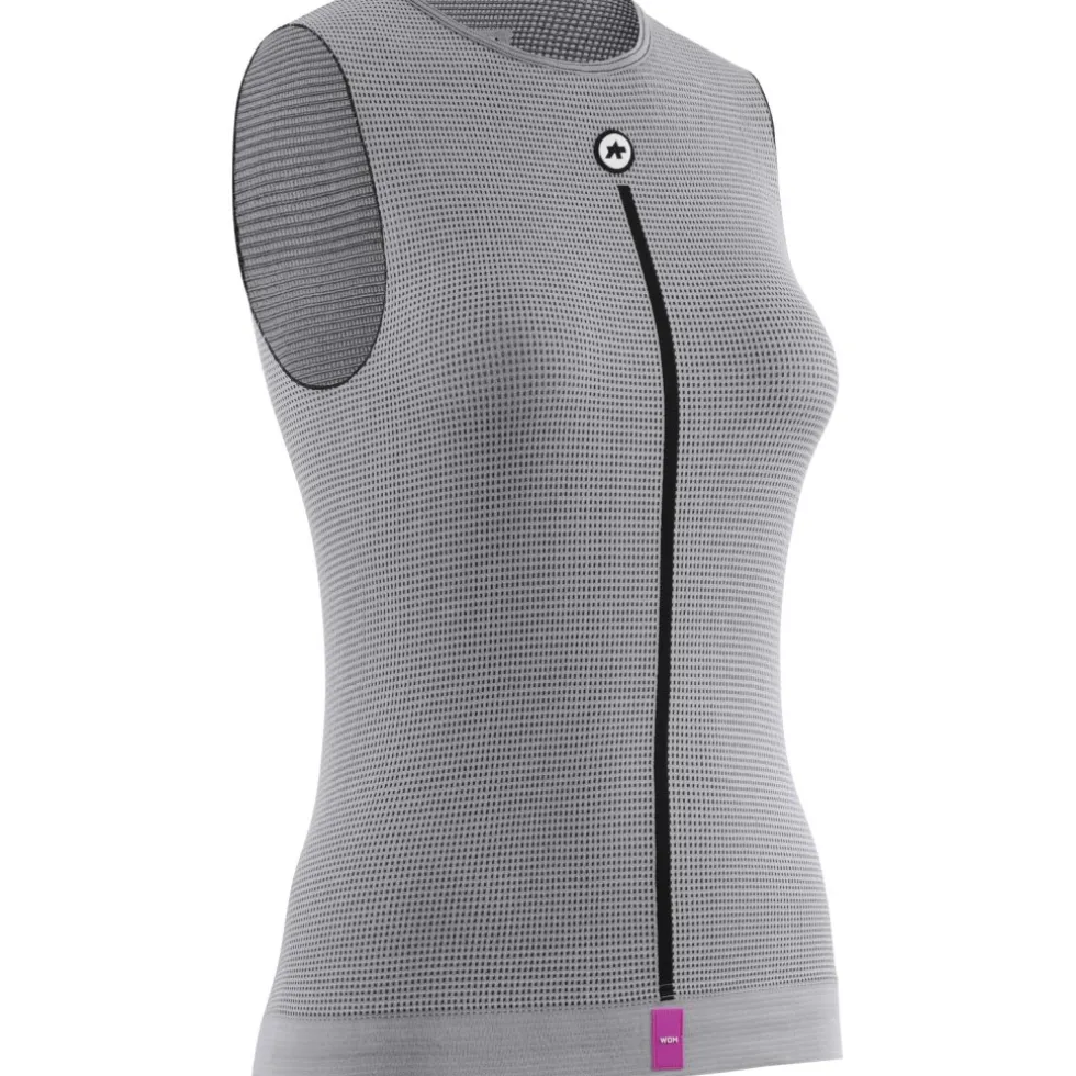 Assos P1 Zomer Hemd zonder Mouwen Dames - grey series