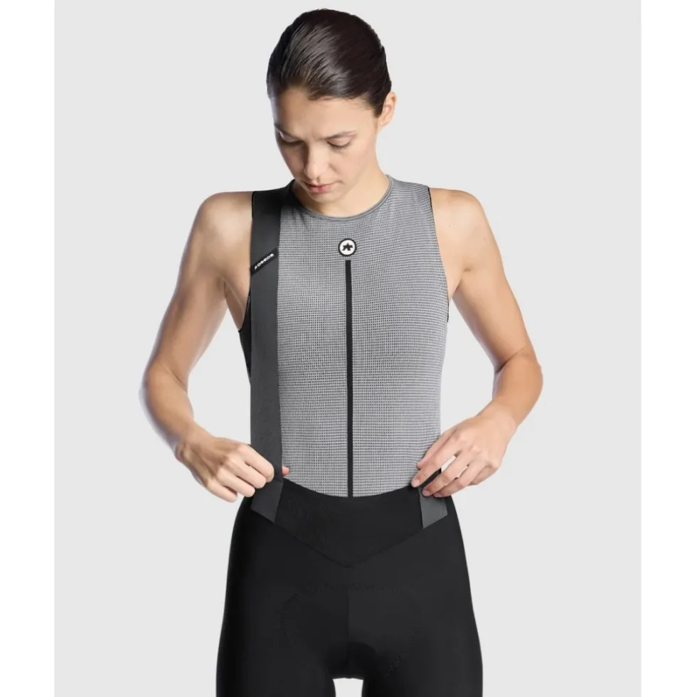Assos P1 Zomer Hemd zonder Mouwen Dames - grey series