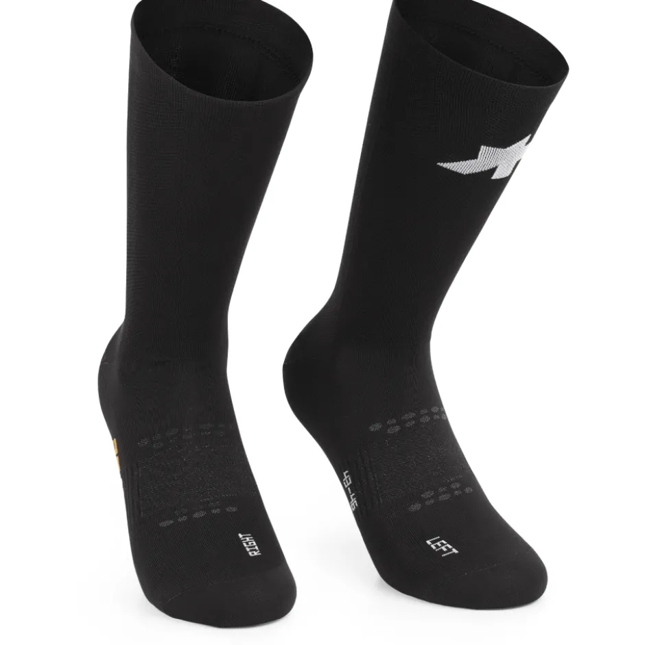 Fietssokken < ASSOS RS S11 Sokken - black seres