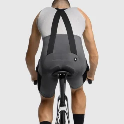 Assos TACTICA KIESKÄFER T5 Gravel Fietsshort met Bretels Heren - robust grey