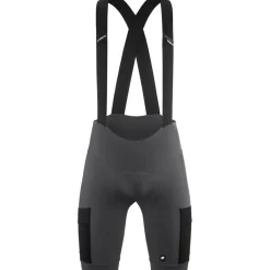 Assos TACTICA KIESKÄFER T5 Gravel Fietsshort met Bretels Heren - robust grey