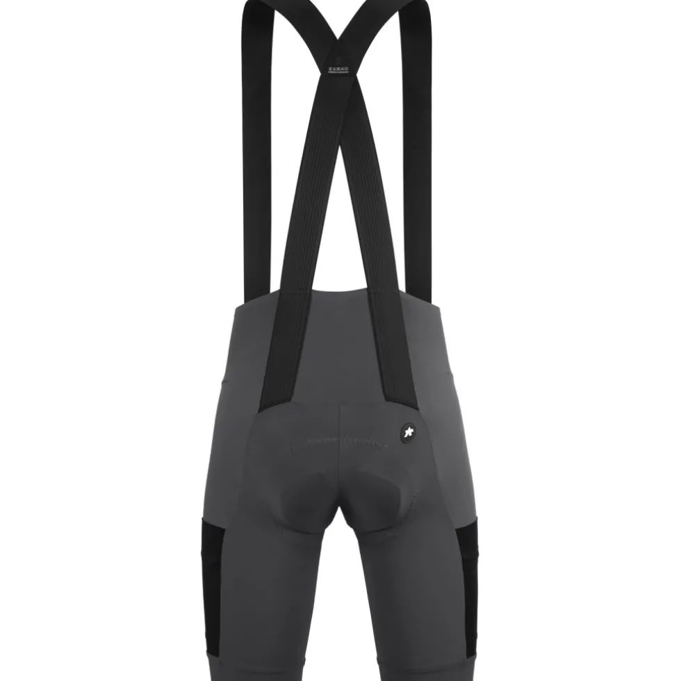 Assos TACTICA KIESKÄFER T5 Gravel Fietsshort met Bretels Heren - robust grey