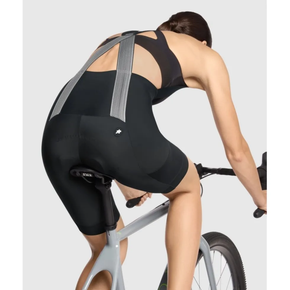 Assos TACTICA KIESKÄFER T5 Gravel Fietsshort met Bretels Dames - black series