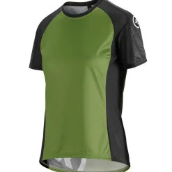 Mtb-Shirts < ASSOS TRAIL Dae Fiethirt et Korte ouwen - pan green