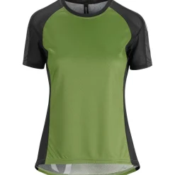 Mtb-Shirts < ASSOS TRAIL Dae Fiethirt et Korte ouwen - pan green