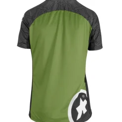 Mtb-Shirts < ASSOS TRAIL Dae Fiethirt et Korte ouwen - pan green