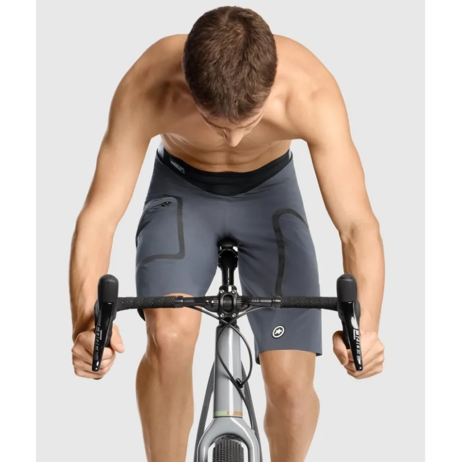 Mtb-Shorts|Mtb-Broeken < ASSOS TRAI TACTICA T3 Cargohort Heren - torpedo grey