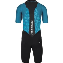Assos TRIATOR Racebody met Korte Mouwen Heren - adamant blue
