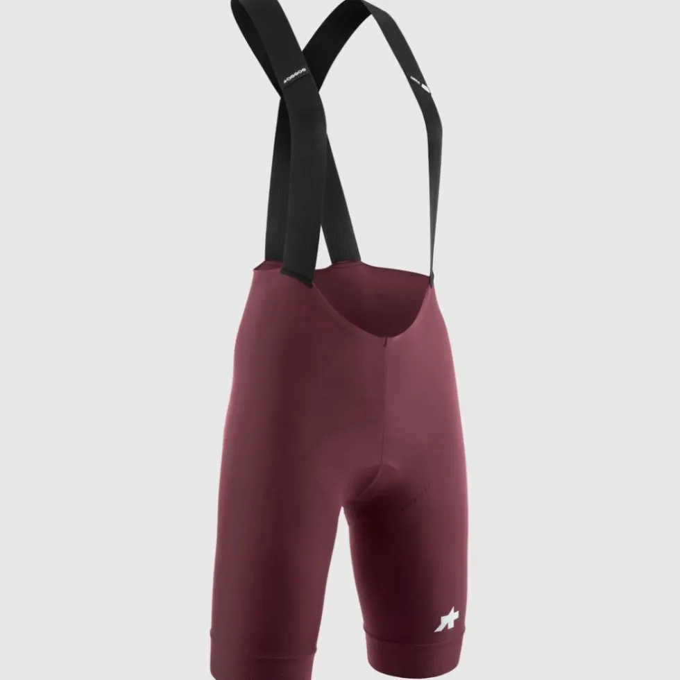 Assos UMA GT S11 Fietsshort met bretels Dames - burgundy red