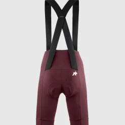 Assos UMA GT S11 Fietsshort met bretels Dames - burgundy red