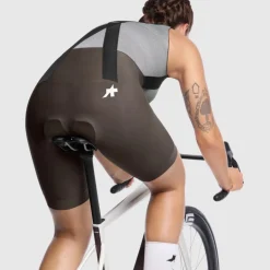 Assos UMA GT S11 Fietsshort met bretels Dames - wild brown