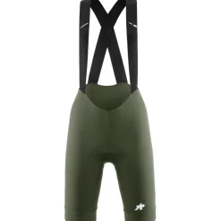 Assos UMA GT S11 Fietsshort met bretels Dames - moss green