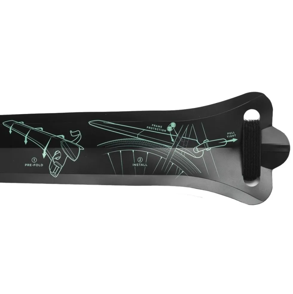 Ass Savers FRB-4 Fendor Bendor Big Mudguard - black