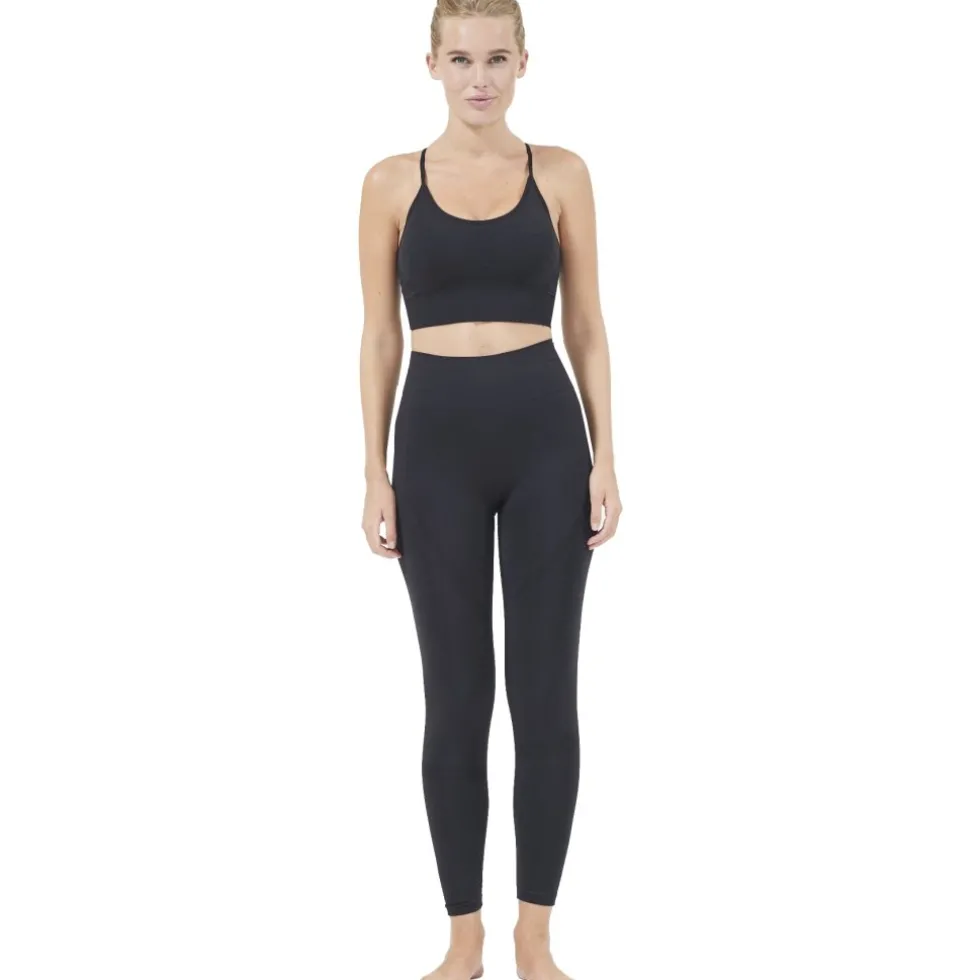 Athlecia Foan Seamless Sport-BH Dames - Zwart