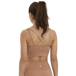 Sport Bh'S|Ondergoed < Athlecia Gaby Sport-BH Dames - Mocha Mousse