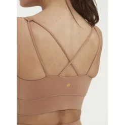 Sport Bh'S|Ondergoed < Athlecia Gaby Sport-BH Dames - Mocha Mousse