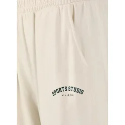 Broeken & Rokken < Athlecia Studio Joggingbroek Dames - Whisper White