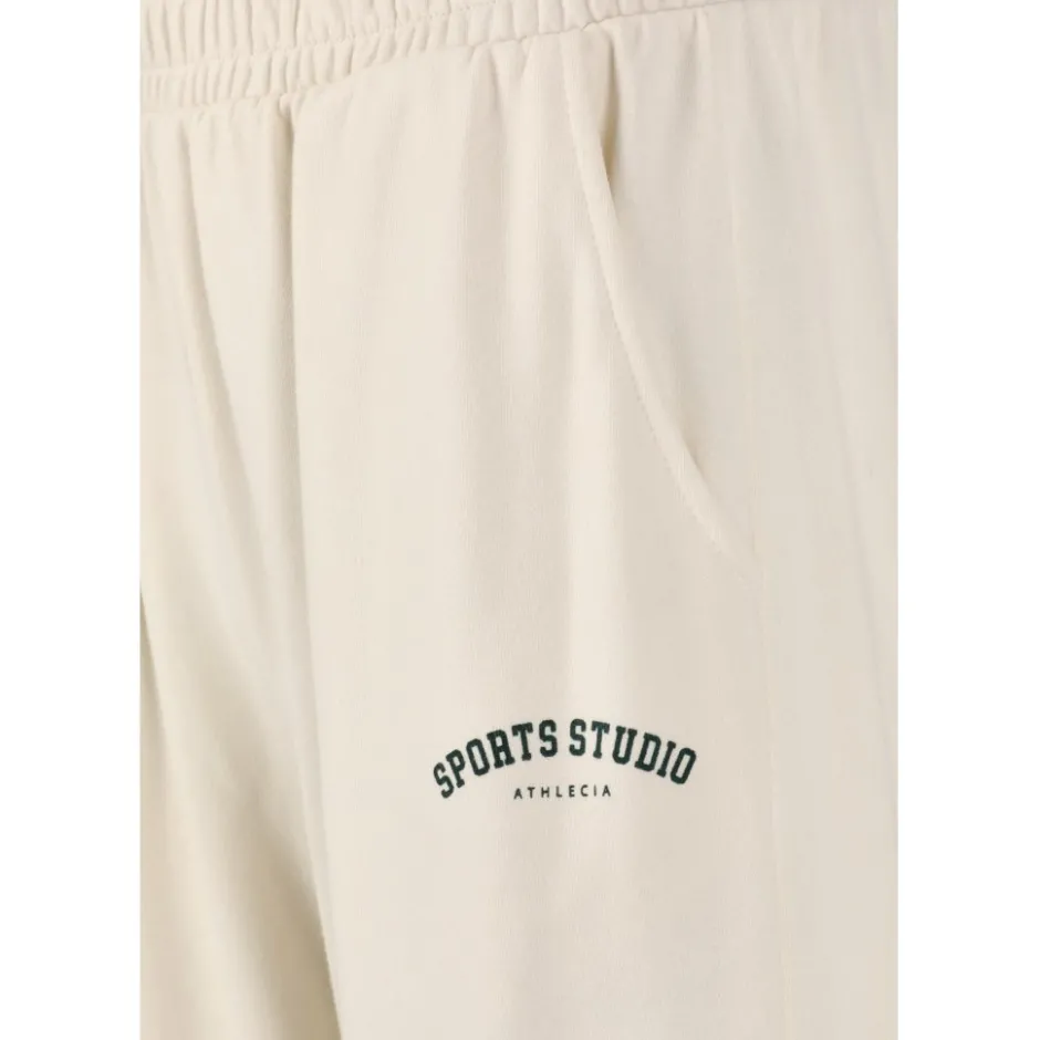 Broeken & Rokken < Athlecia Studio Joggingbroek Dames - Whisper White