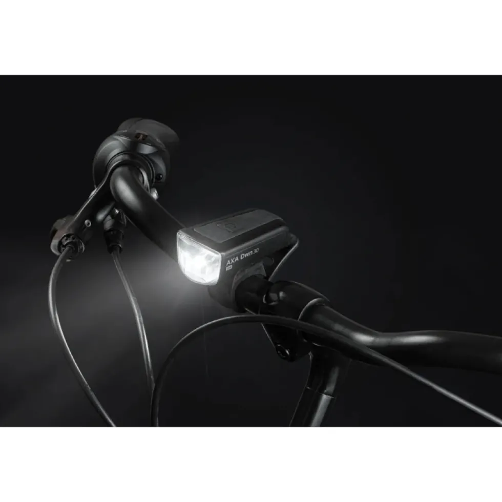 AXA Dwn 50 Fietslamp Vooraan - zwart