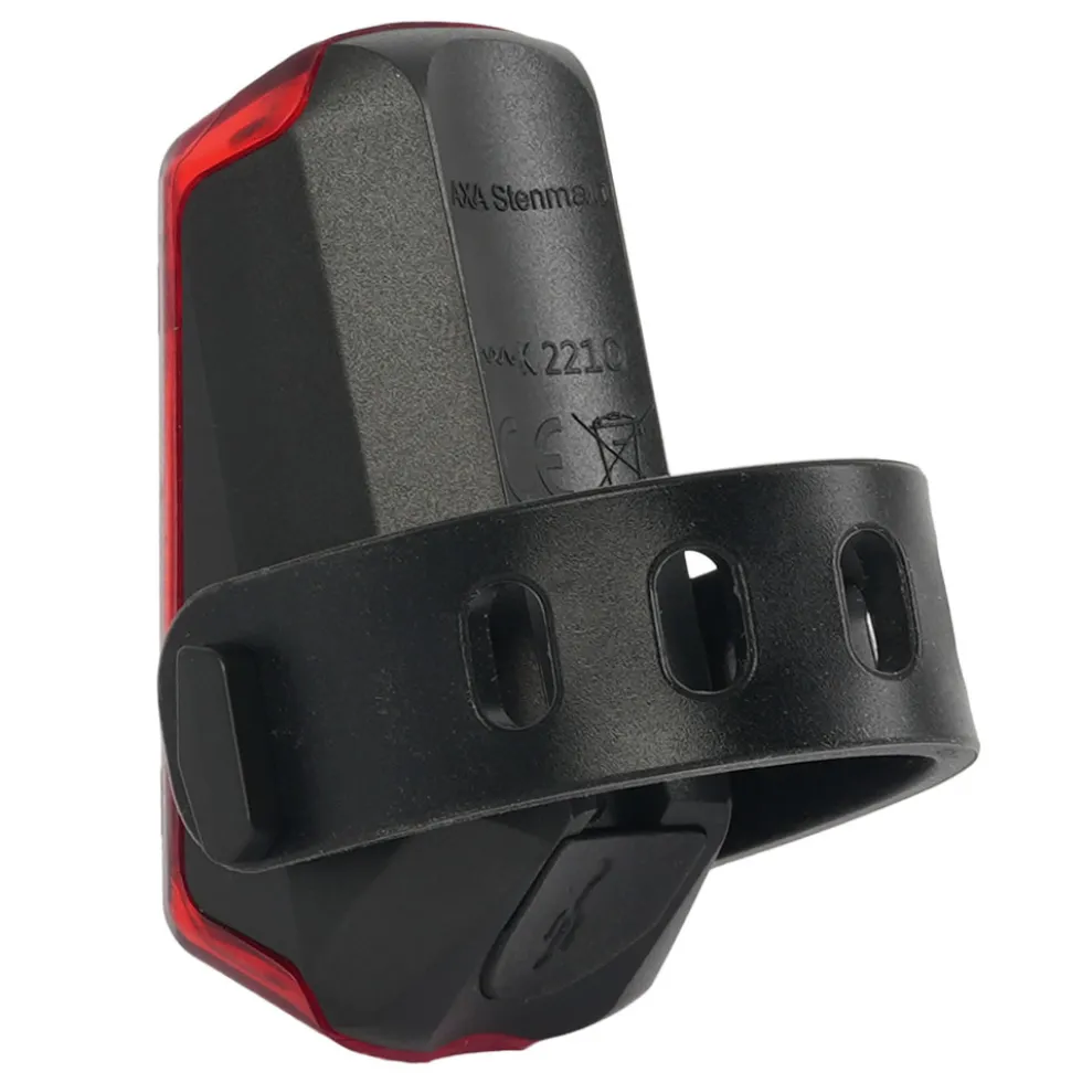AXA Dwn Rear Fietslamp Achteraan - Zwart