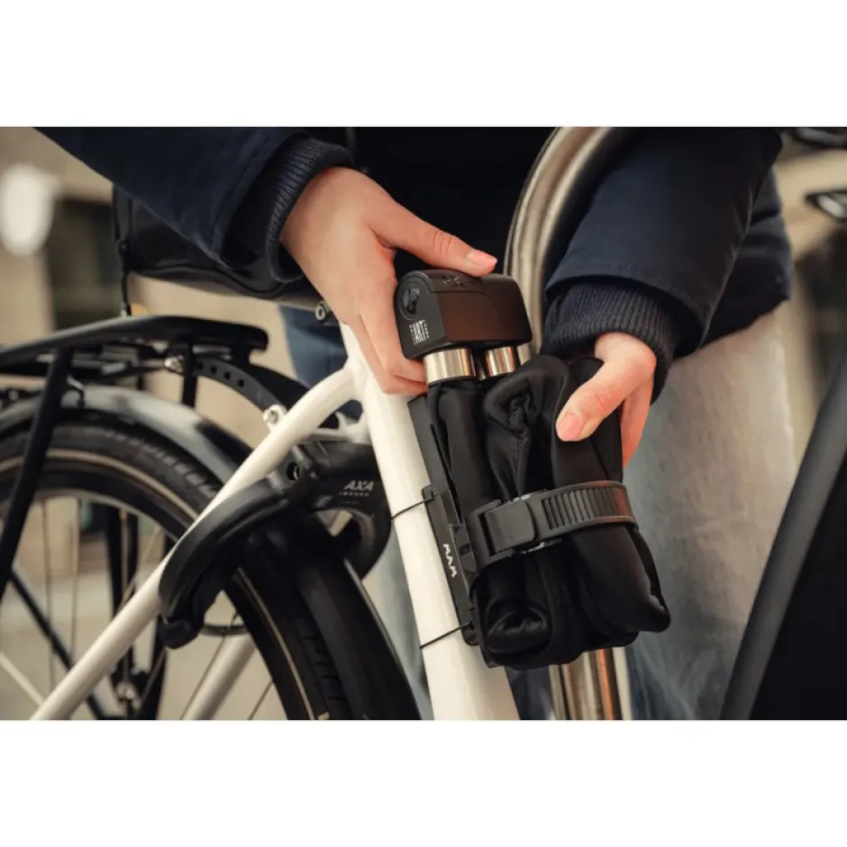 Kettingsloten|Vouwsloten < AXA Foldable 10-105 105 cm Vouwbare Slot - zwart