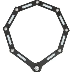 Vouwsloten < AXA Fold Lite 80 cm Vouwbaar Slot - zwart