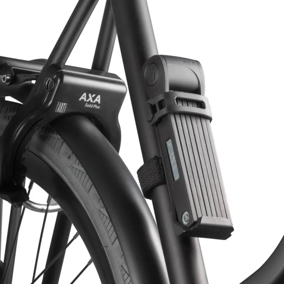 Vouwsloten < AXA Fold Lite 80 cm Vouwbaar Slot - zwart