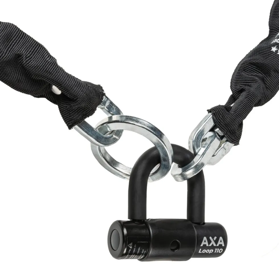 AXA Loop 110 cm Kettingslot - zwart