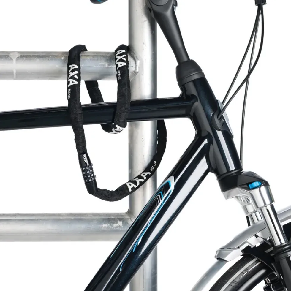 AXA Rigid RCC 120/3,5 Code 120 cm Kettingslot - black