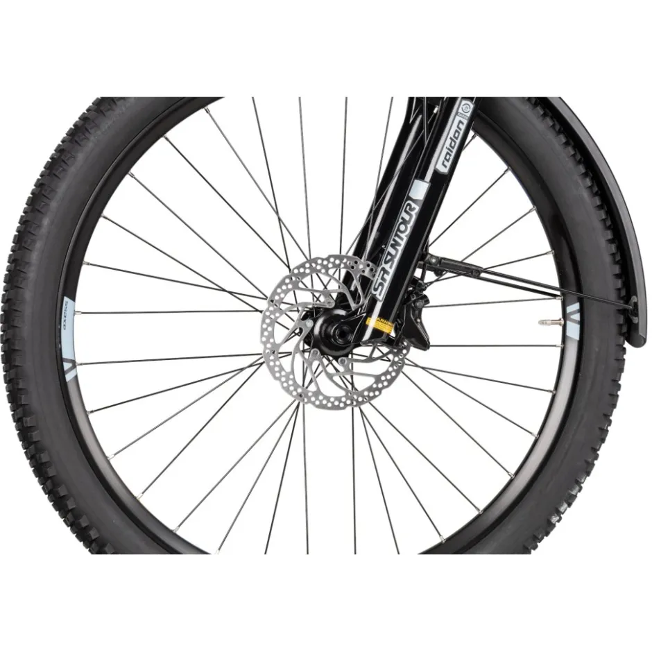 Elektrische Fietsen|Suv E-Bikes < Axess Bikes Axess Force Pro Allroad - 29" E-MTB - 2025 - misty silver matt/black/sky