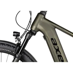 Axess Force Pro Allroad - 29" E-MTB - 2025 - olive matt/black/lime
