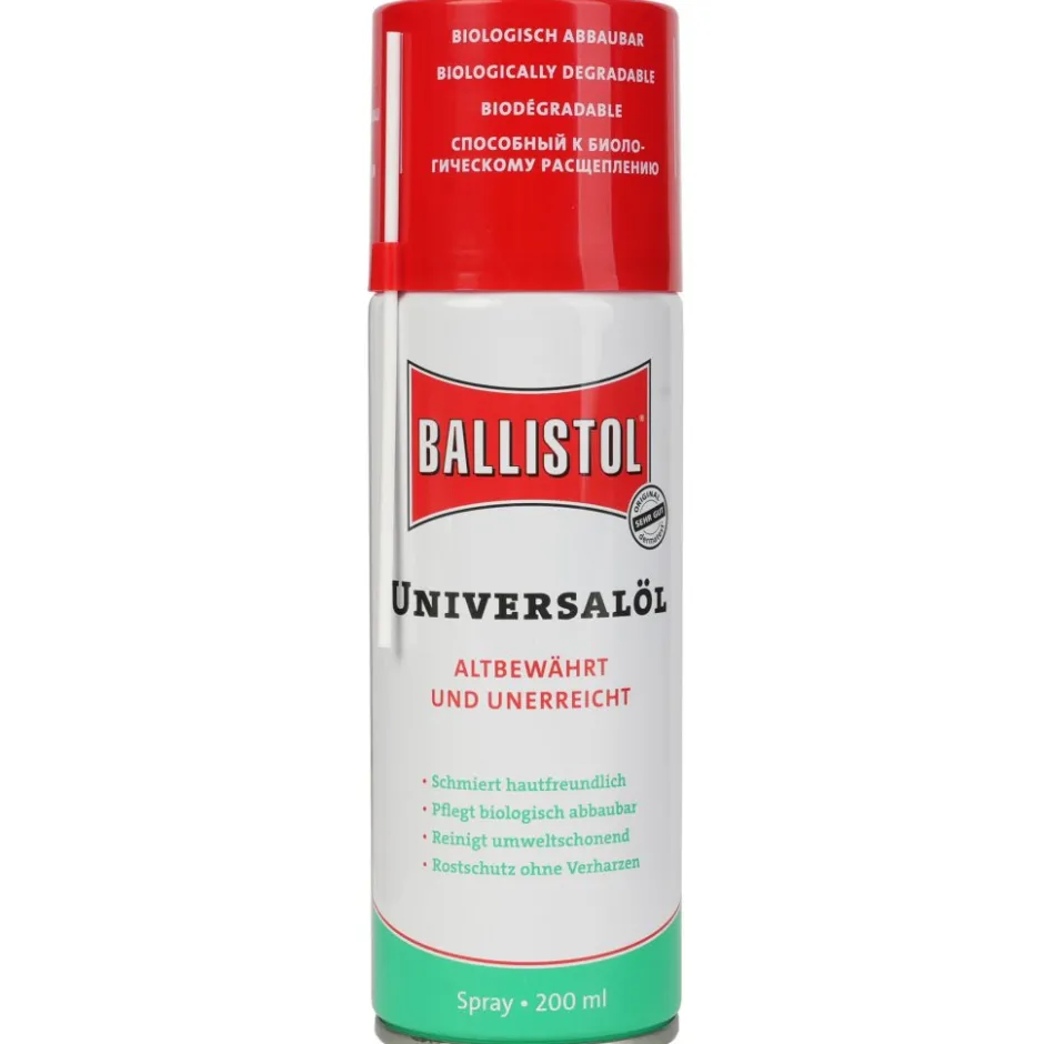 Smeermiddelen|Gereedschap En Onderhoud < Ballistol Universele Olie - Spuitbus 200 ml met snorkel