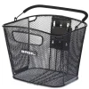 Stuurmanden < Basil Bold Front KF Fietsmand - Voor - 26L - zwart