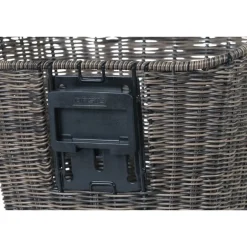 Stuurmanden < Basil Bremen Rattan Look KF Fietsmand - Voor - 27L - dark brown