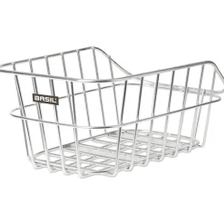 Basil Cento Alu Fietsmand 31L - aluminium