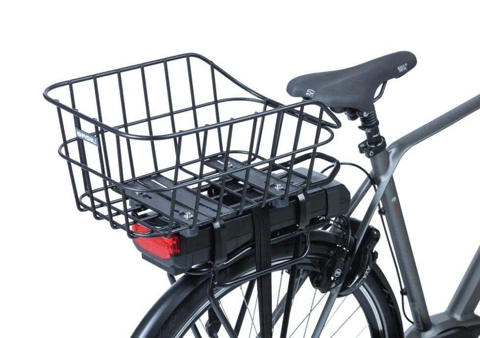 Basil Cento Alu WSL Fietsmand 22L - zwart