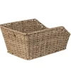 Basil Cento Rattan Look Fietsmand 35L - bruin